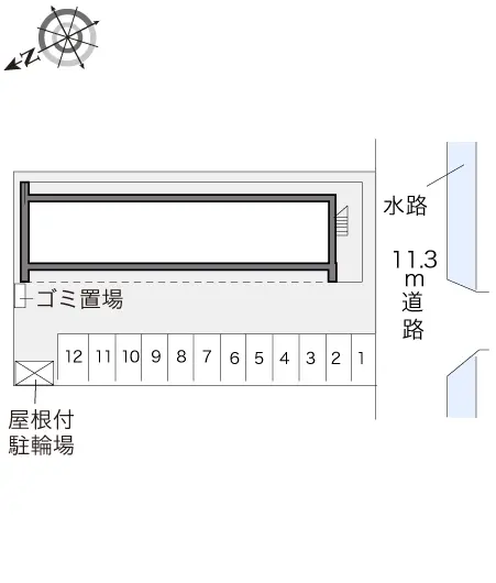 ★手数料０円★福山市南蔵王町　月極駐車場（LP）